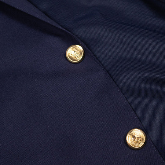 Navy Wool Club Blazer