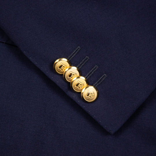 Navy Wool Club Blazer