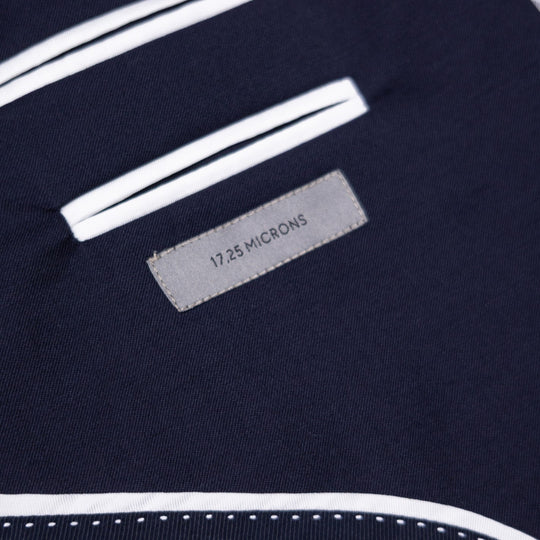 Navy Wool Club Blazer