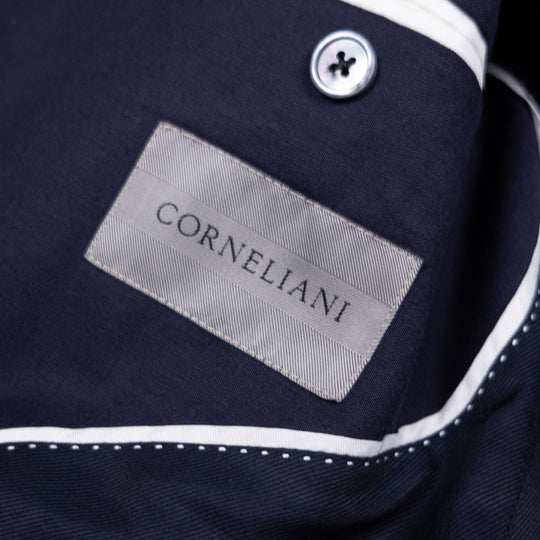Navy Wool Club Blazer