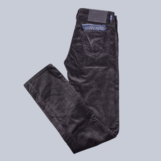 Lava Grey 5 Pocket Corduroy Trouser