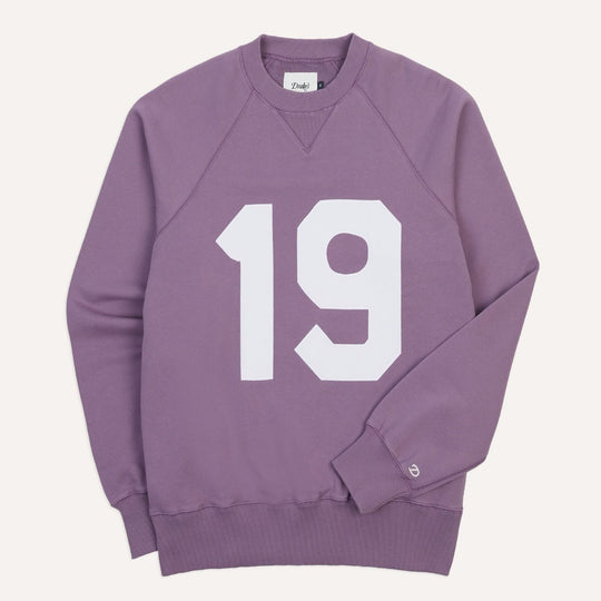 Faded Purple Raglan Sweatshirt 1977