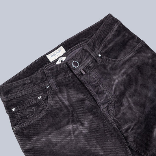 Lava Grey 5 Pocket Corduroy Trouser