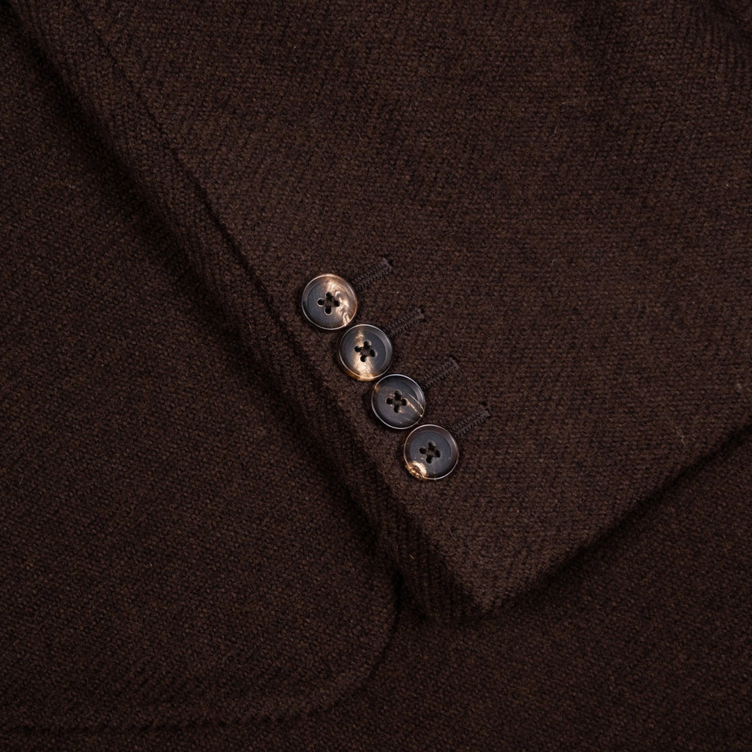 Brown Wool Cashmere  Coat