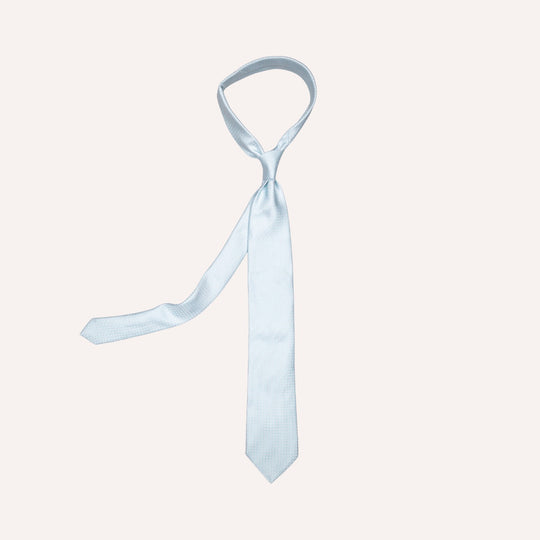 Turquoise Micro Pattern Silk Tie