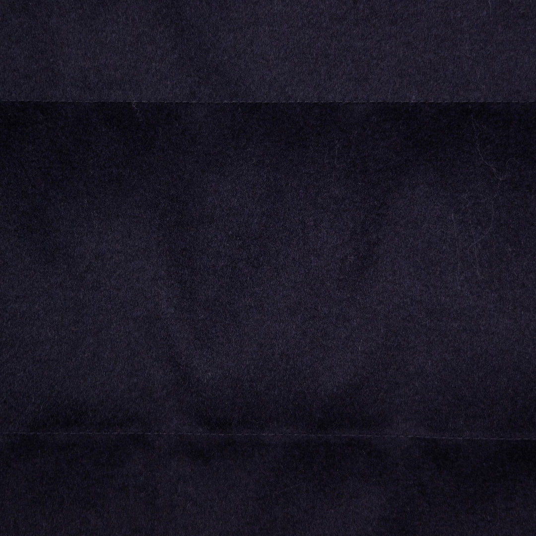 Navy Wool Silk Cashmere Quilted Gilet