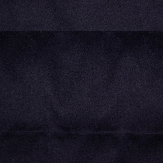 Navy Wool Silk Cashmere Quilted Gilet