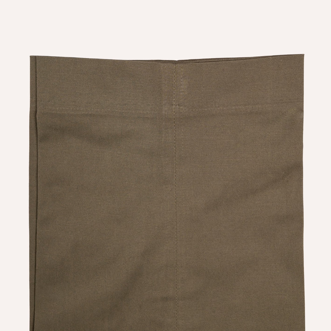 Army Green Cotton Stretch Chino ReWorked
