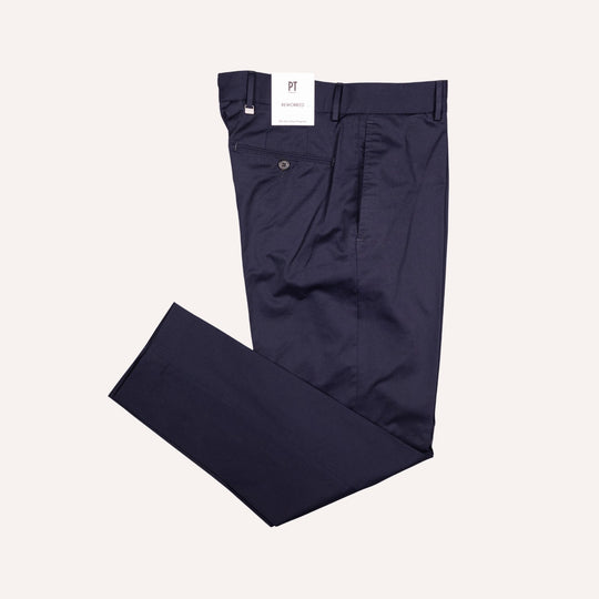 Navy Cotton Stretch Chino ReWorked