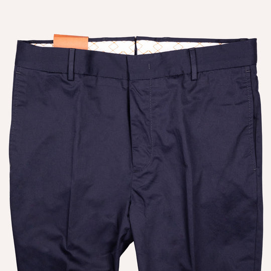 Navy Cotton Stretch Chino ReWorked