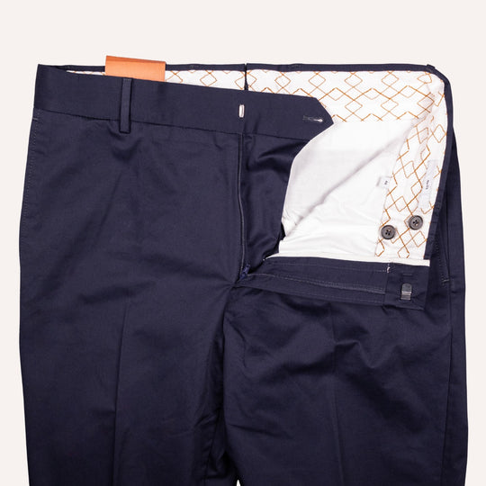 Navy Cotton Stretch Chino ReWorked