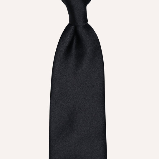 Black Silk Tie