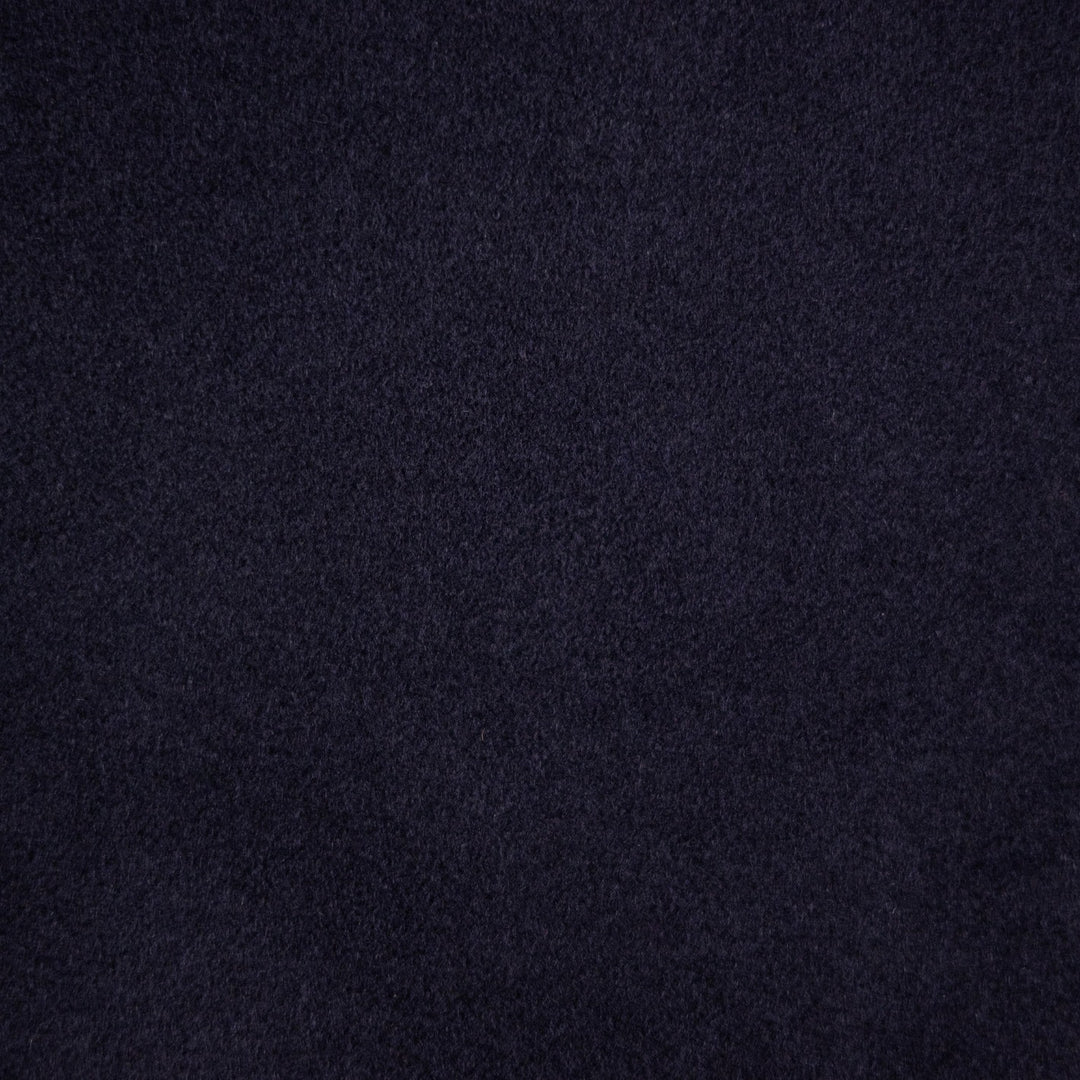 Navy Wool Padded Field Jacket