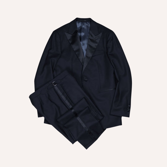 Midnight Blue Peak Lapel Tuxedo