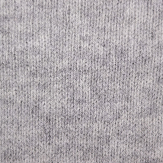Silver Grey Lambswool 3 Button Sweater