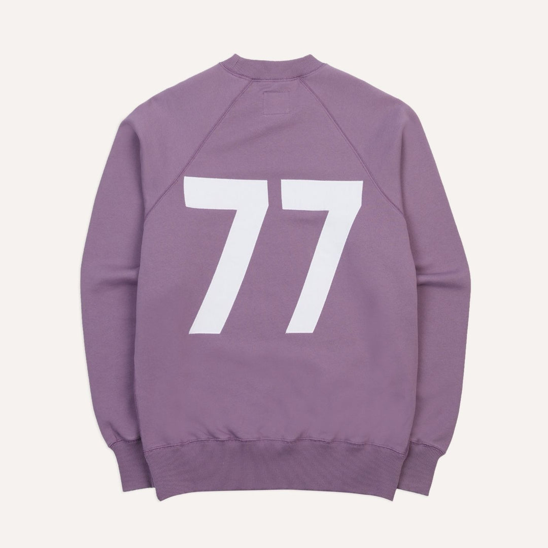 Faded Purple Raglan Sweatshirt 1977