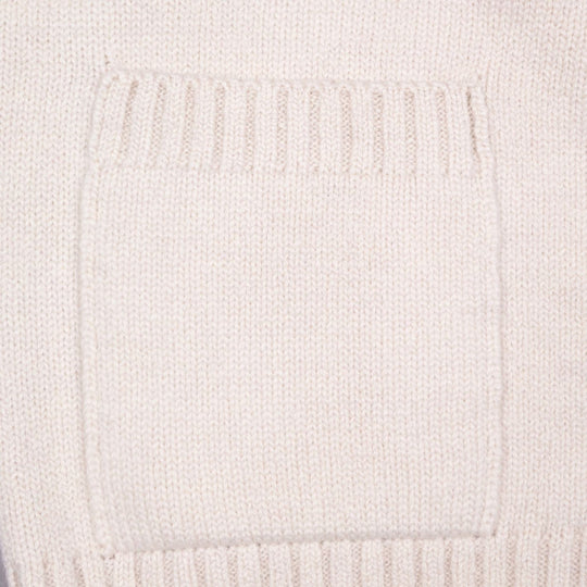 Ecru Cashmere Cardigan