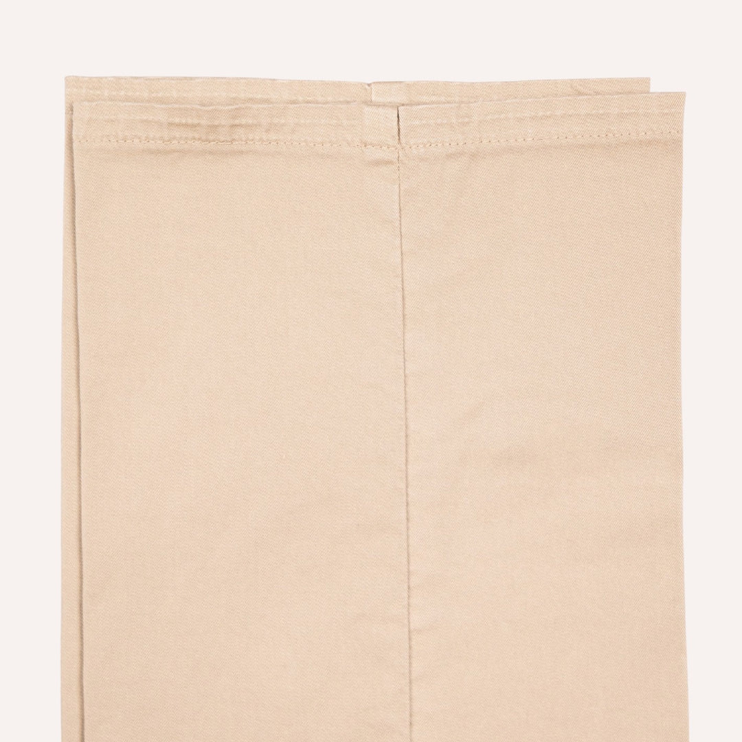 Beige Cotton Chino