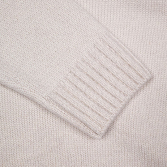 Ecru Cashmere Cardigan