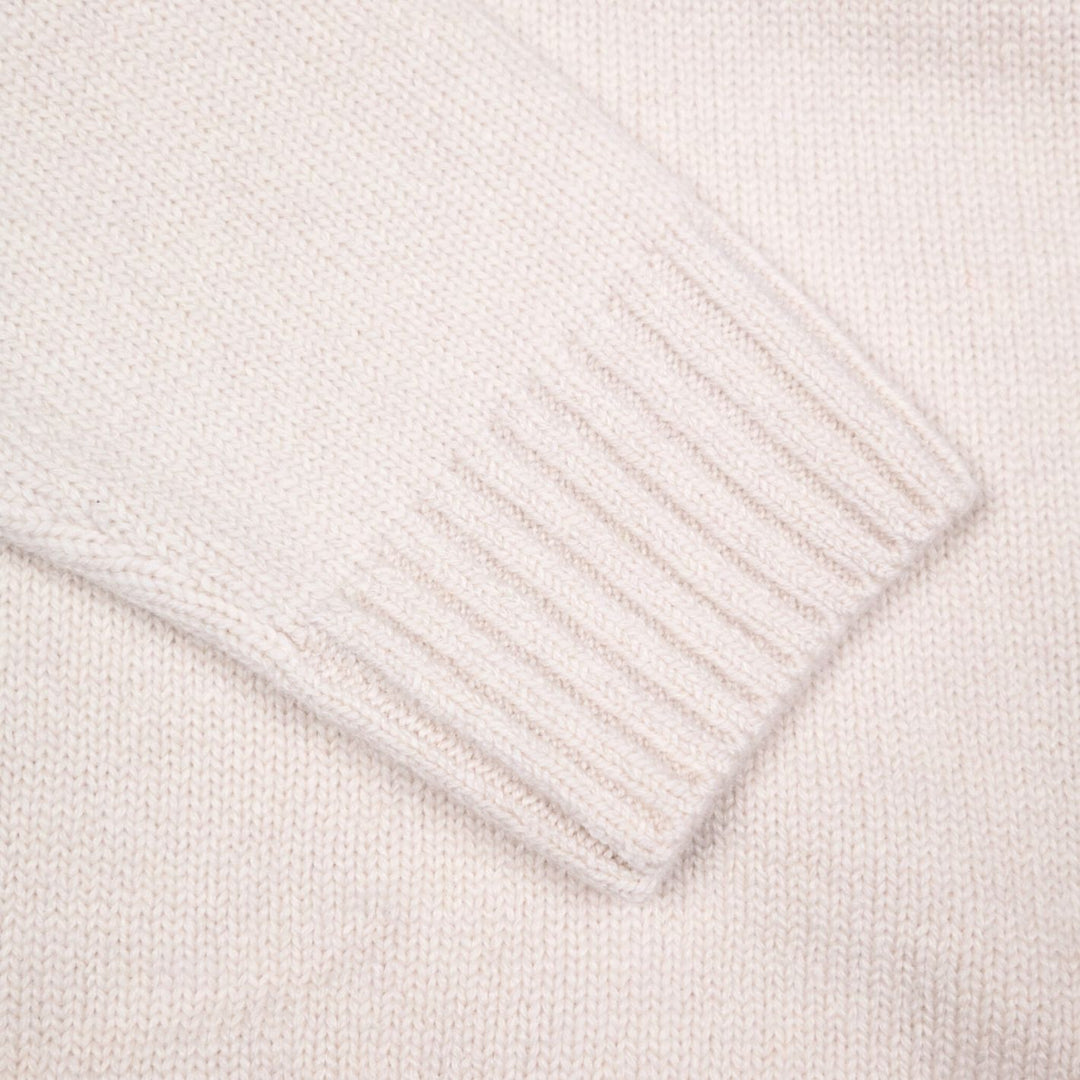 Ecru Cashmere Cardigan