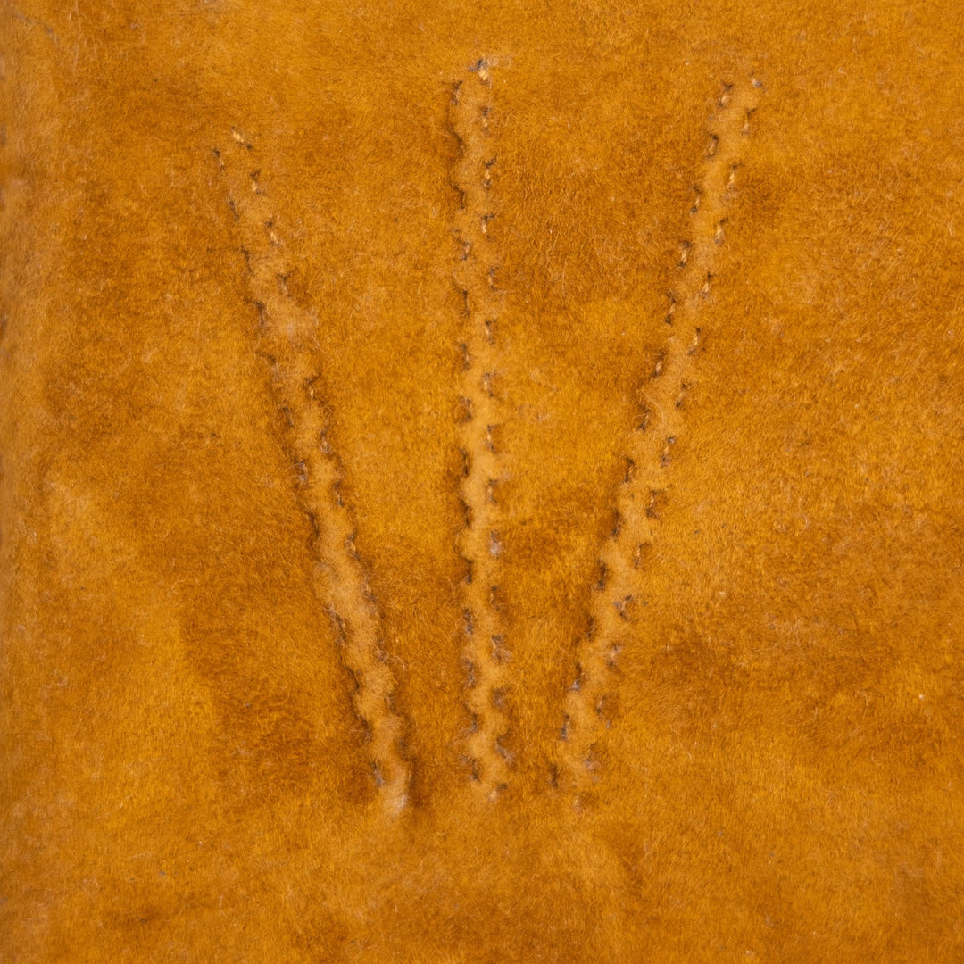 Snuff Sueded Shearling Lined Gloves