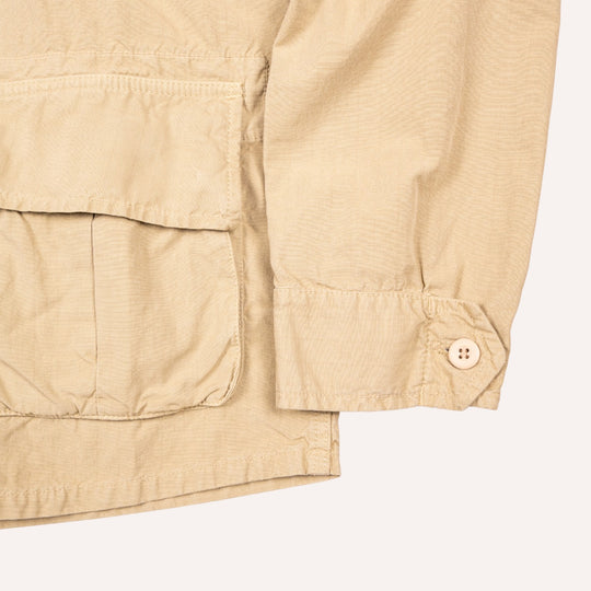 Khaki Cotton Fatigue Jungle Jacket