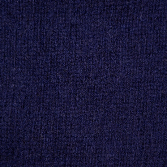 Navy Lambswool 3 Button Sweater