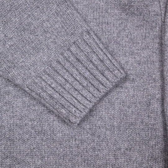 Grey Cashmere Cardigan