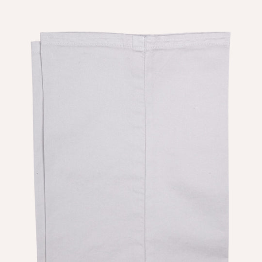 Dove Grey Cotton Chino