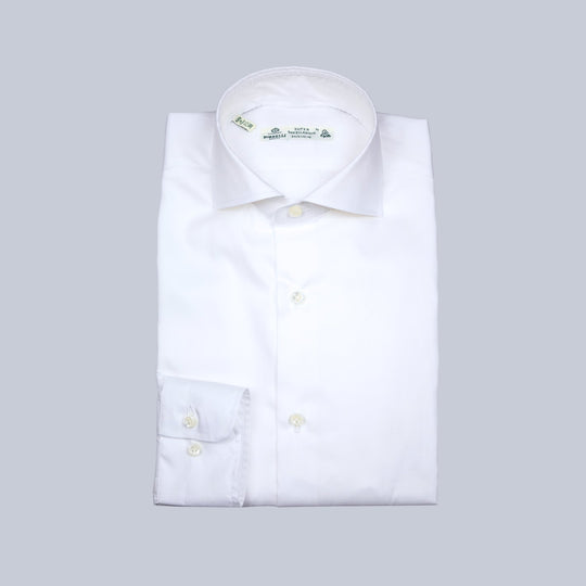 White Cutaway Shirt Sakellaridis