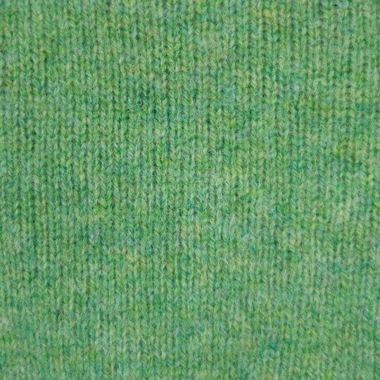 Parsley Green Lambswool Crewneck Sweater