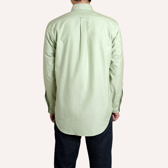 Pistachio Green Oxford Button Down Shirt