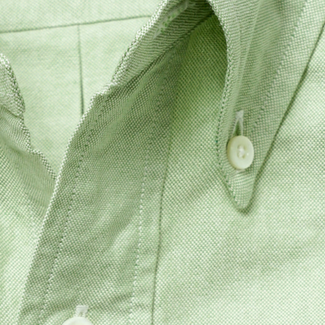 Pistachio Green Oxford Button Down Shirt