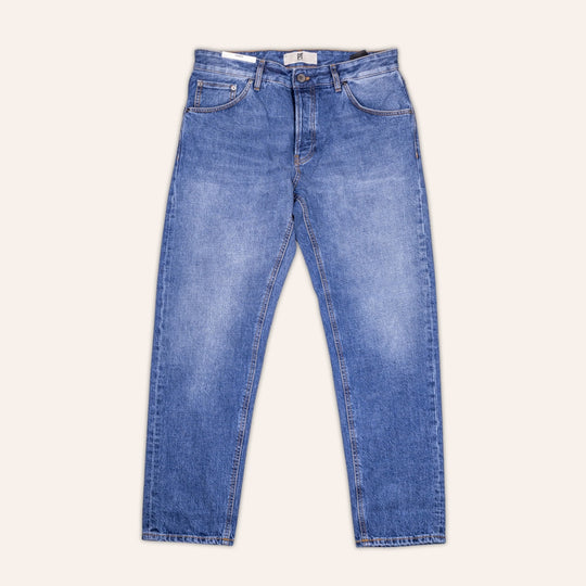 Washed Mid Blue Denim Modern Cut
