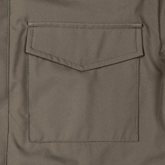 Olive Green Lightweight Technical Field Jacket