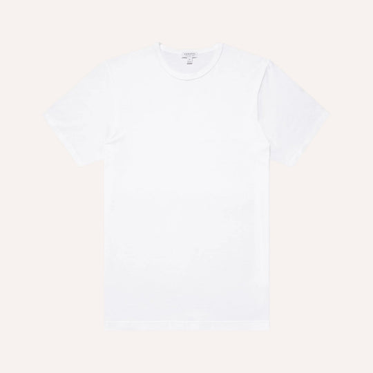White Classic Cotton T-shirt