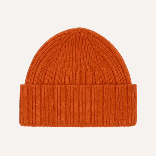 Orange Glow Geelongora Beanie