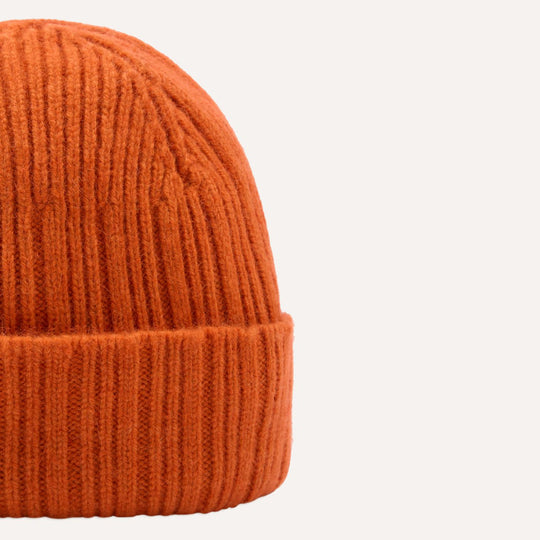 Orange Glow Geelongora Beanie