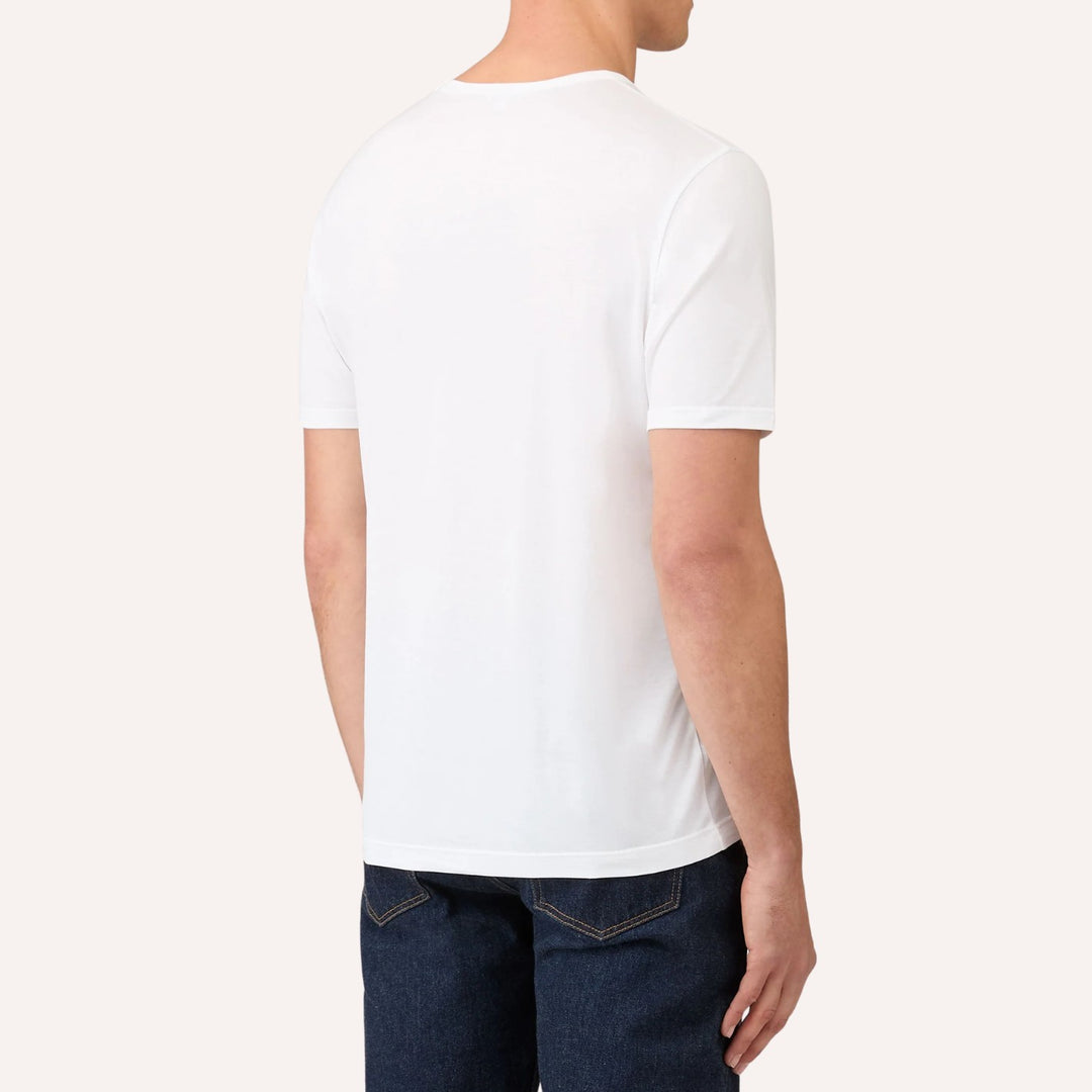 White Classic Cotton T-shirt
