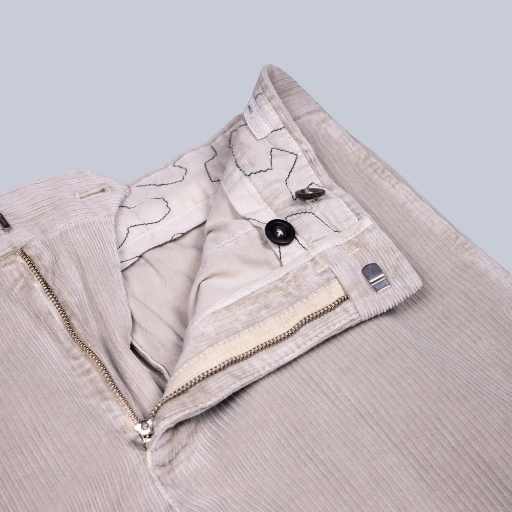 Washed Stone Grey Corduroy trousers