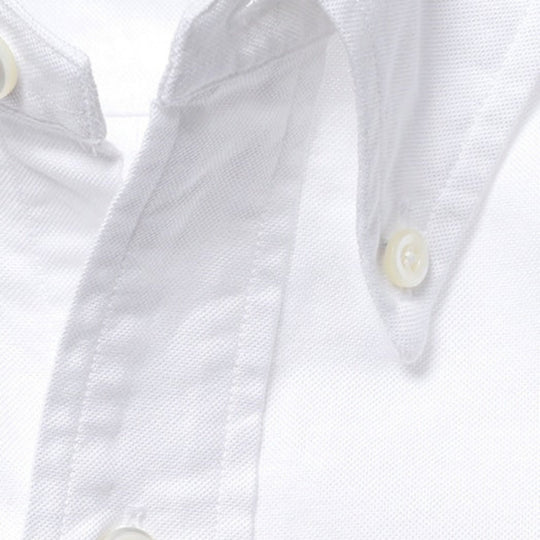 White Washed Oxford Button Down Shirt