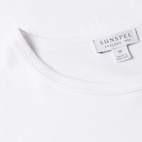 White Classic Cotton T-shirt