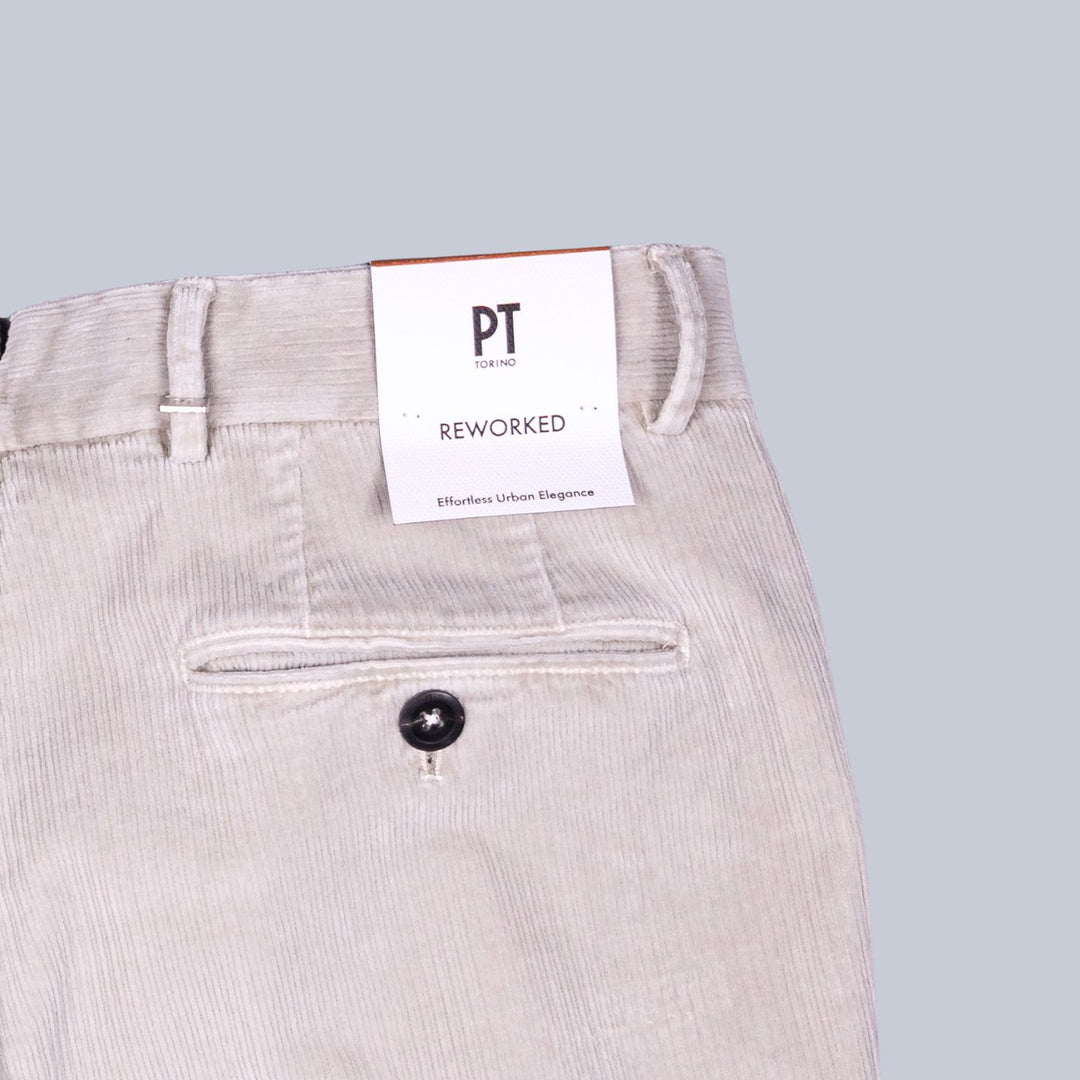 Washed Stone Grey Corduroy trousers