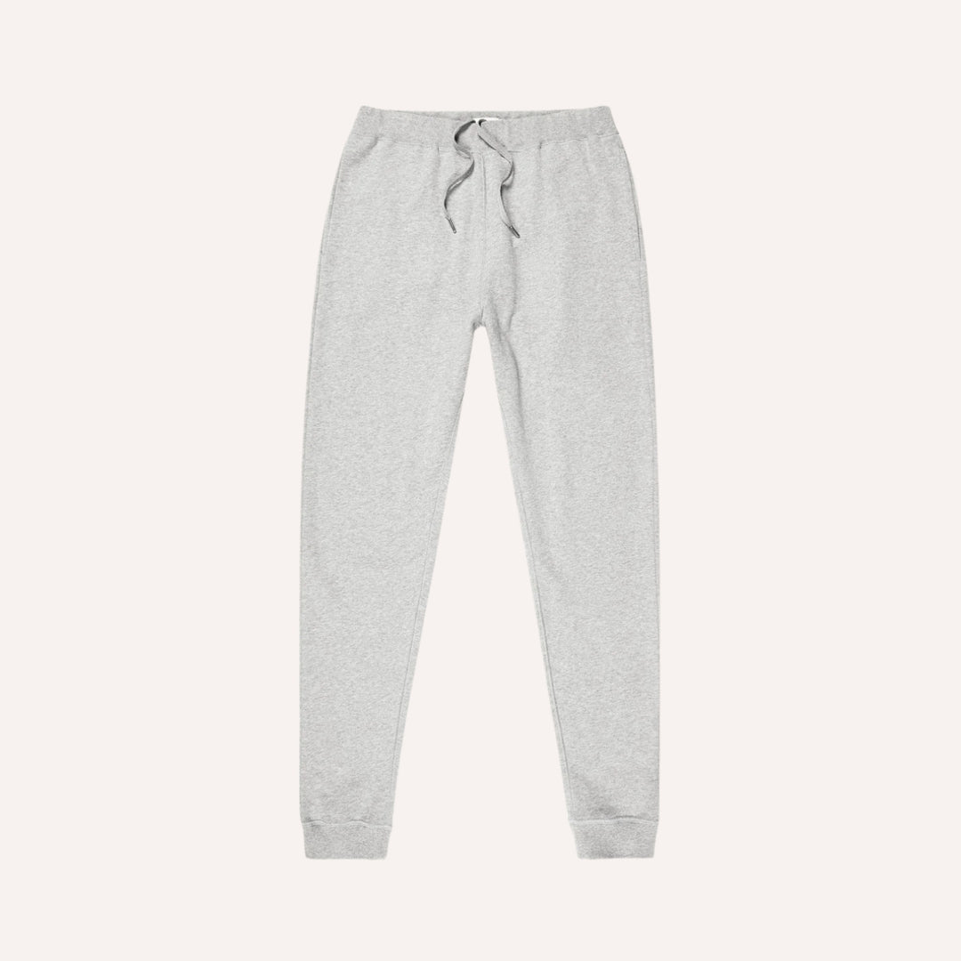 Grey Melange Loopback Track Pant