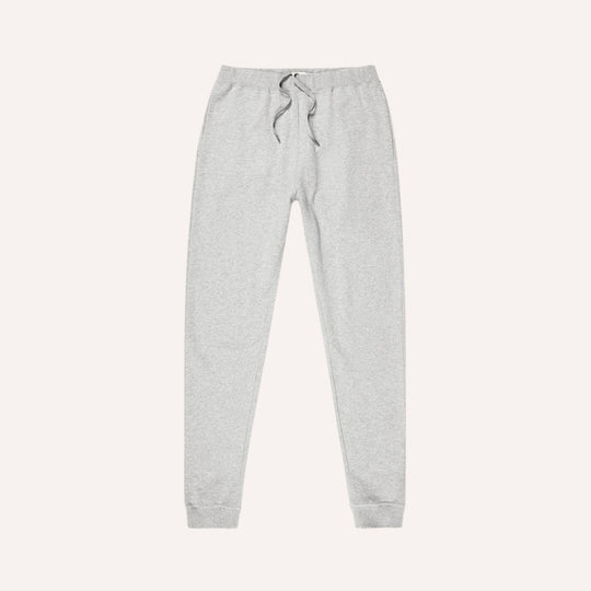 Grey Melange Loopback Track Pant