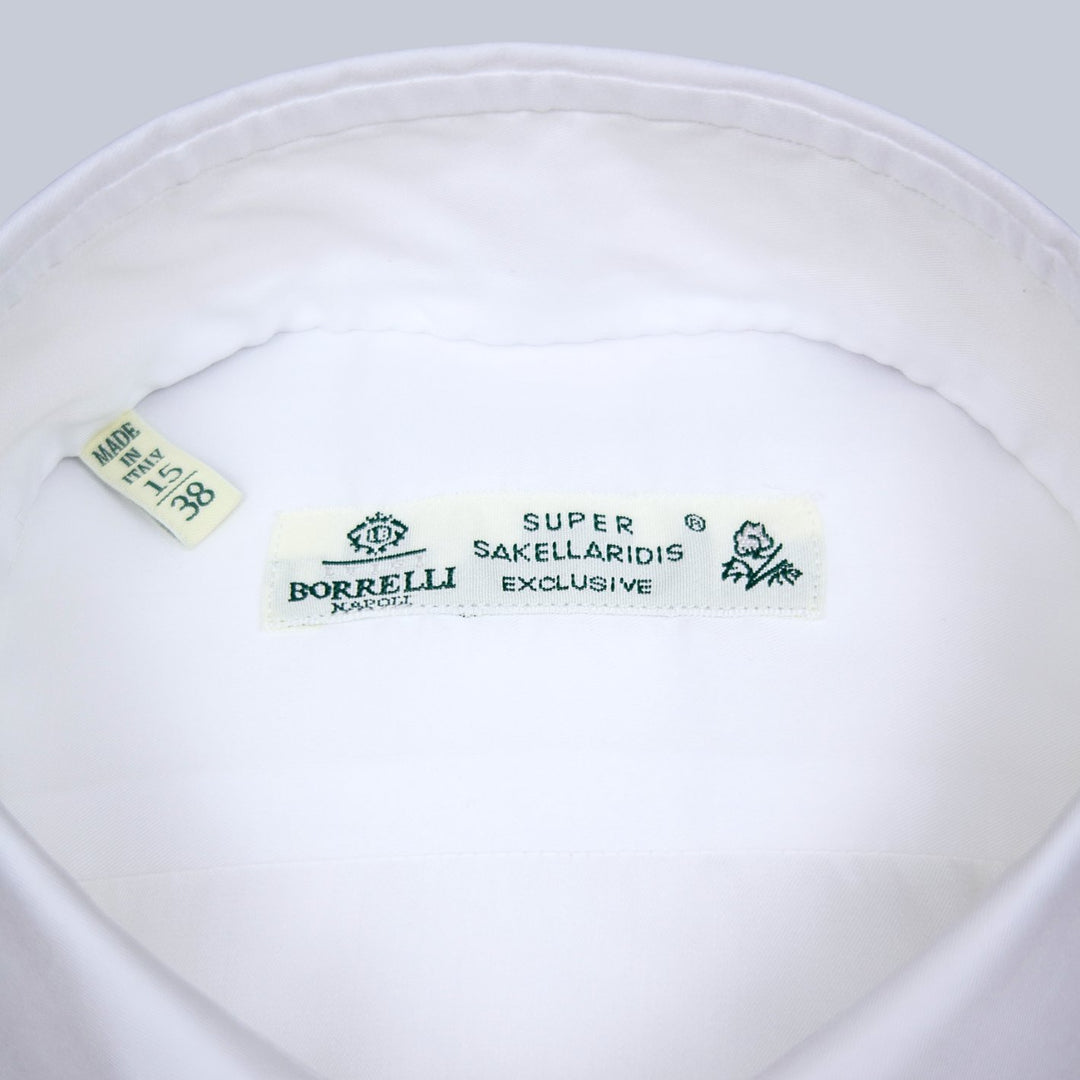 White Cutaway Shirt Sakellaridis