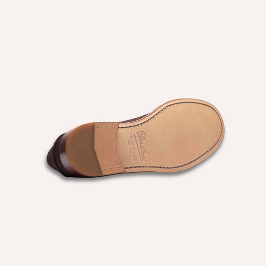 Chocolate Brown Nubuck Coraux Flexsole Loafers