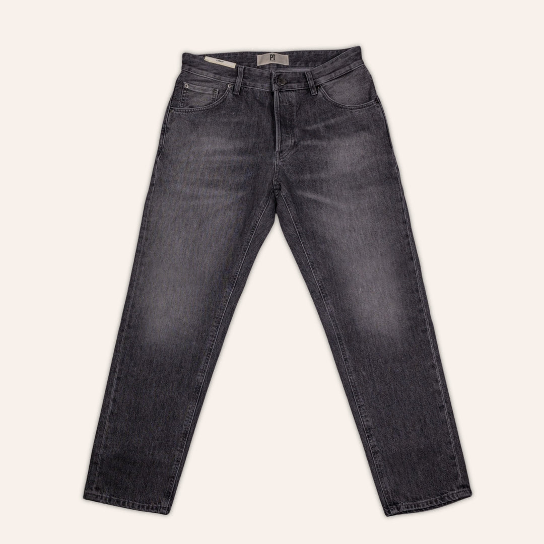 Washed Grey Denim Modern Cut
