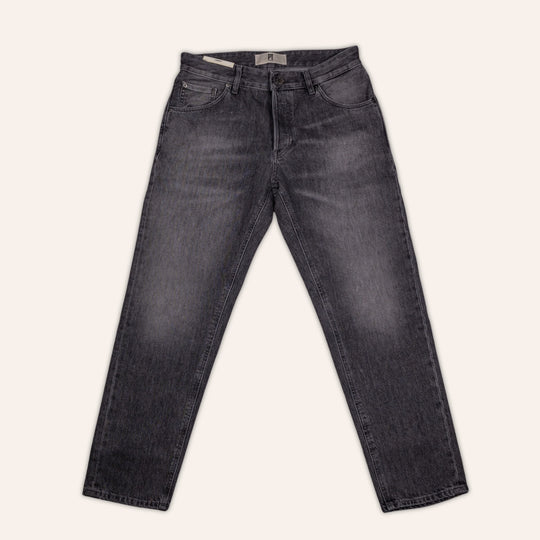Washed Grey Denim Modern Cut