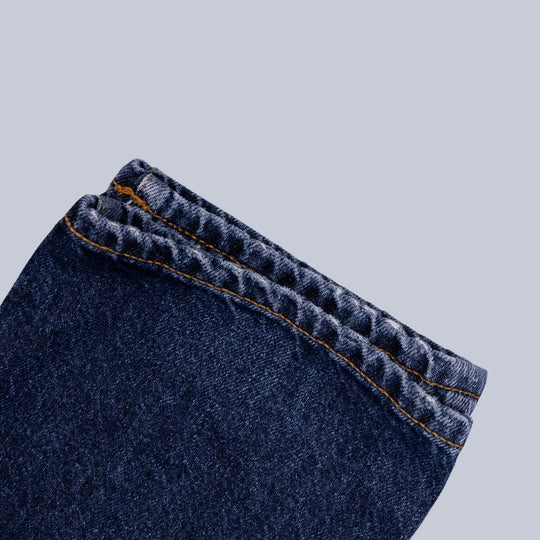 Washed Blue Denim Regular Fit